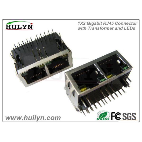 RJ45 with transformer RJ45 JACK 1x1 Gigabit