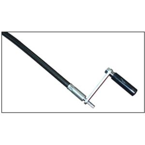 JTVX-Pro Electric Chain Hoist Manual Operation in Tight Spaces with Hand Crank