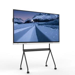 Dual System Capacitive 4k Smart Board Multi Touch Interactive Whiteboard For