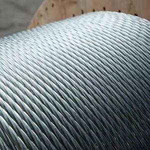 Buy cheap 1/8" to 5/8" ASTM a 475 Standard 1X19/1X7 Galvanized Steel Wire Strand for Guy Wire Stay Wire Alloy Or Not Non-Alloy from wholesalers