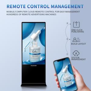 Buy cheap 55" Full HD Touchscreen Standalone Kiosk Interactive Self-Service Terminal Digital Signage for Retail Stores from wholesalers