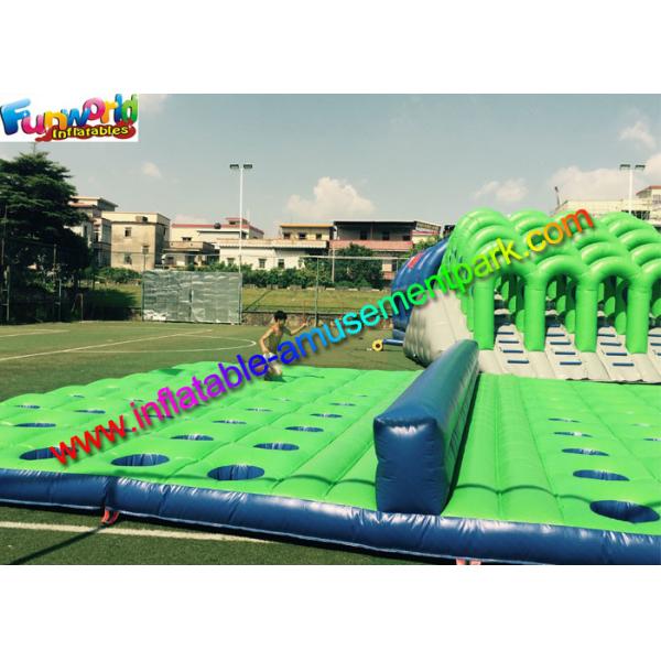 Quality Run 5k Inflatables Obstacle Course Challenge Obstacle Mat / Mattress Course for sale