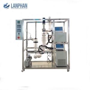 Buy cheap Wiped Film Distillation Equipment CBD Short Molecular Distillation Unit from wholesalers