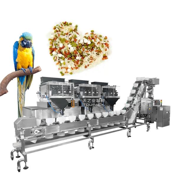 Buy cheap Automatic Parrot Food Packing Machine with Multihead Weigher from wholesalers