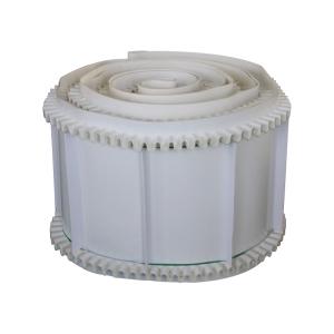 Buy cheap 1mm-10mm White Green Black Food Grade PVC Conveyor Belt with Chevron Diamond Edge Seal from wholesalers