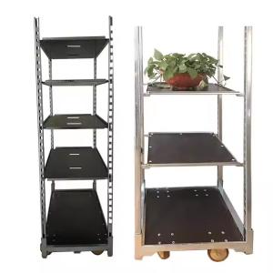 Buy cheap Four Wheel Rolling Danish Flower Trolley Transport Plant Products from wholesalers