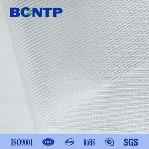 Buy cheap PVC Transparent Mesh Fabric Laminated Polyester Mesh Transparent Tarpaulin for file pocket from wholesalers