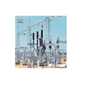 Buy cheap Electrical Power Transmission Angle Steel Substation Transformer Steel Structures from wholesalers