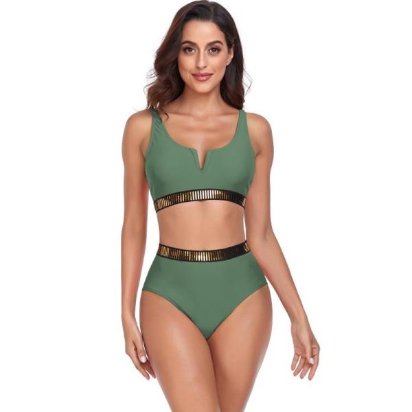 Quality C Cup Bikini Back Closure Vacation Swimsuits for sale