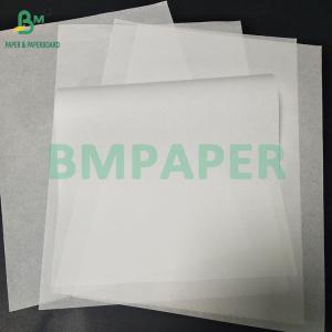 40gsm Food Grade White Kraft Greaseproof Hamburger Wrapping Paper