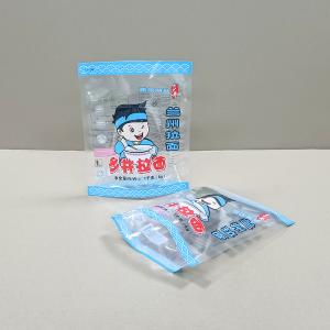 Buy cheap High Barrier Transparent Stand Up Pouches With Zip Lock For Delicious Dumplings Gyoza Dimsum Food Packaging Mylar Bag from wholesalers
