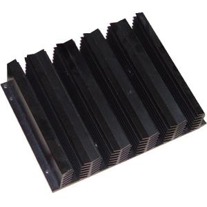 China PVDF / Powder Coated Aluminum Heatsink Extrusion Profiles With 6061 T6 Alloy on sale