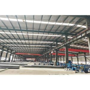 Q345B Prefab Metal Building Kit Steel Frame Roof Portal Frame Warehouse