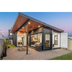 Buy cheap Modular Luxury Living Container Prefabricated Houses With Glass Wall from wholesalers