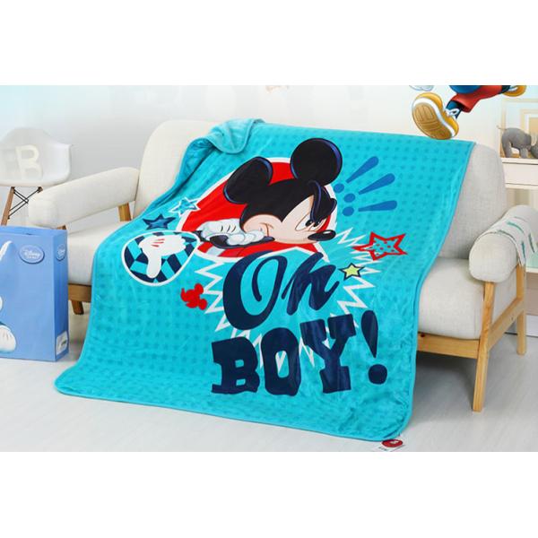 Buy cheap Super Soft Flannel Screen Printed Blanket , Polyester Baby Blanket Cartoon Print from wholesalers