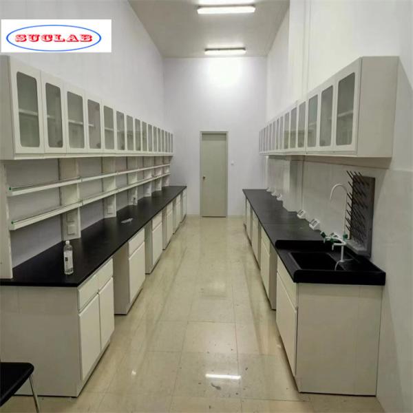 Buy cheap High Environmental Friendliness Chemistry Lab Bench Solid Structure Multifunctional Functionality from wholesalers