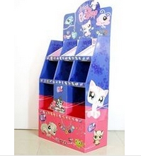 Quality POP floor display factory with 4C printing for sale