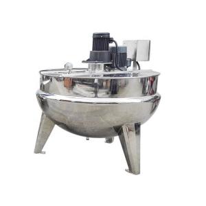 LMJK Food Processing Machine Vertical Stainless Steel Jacketed Kettle With