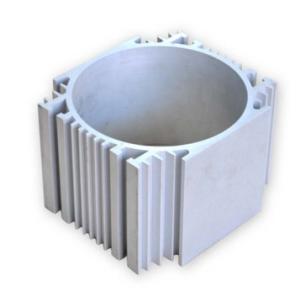 China Anodized Aluminum Extrusion Profiles Electrical Cover / Aluminium Electric Motor Shell on sale