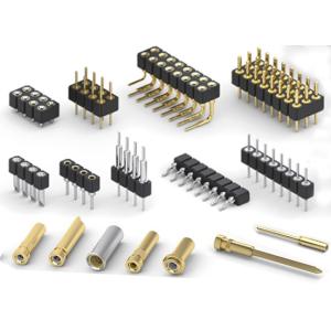 1.27mm 2.0mm 2.54mm Round Pin Header PCB Connector Machined Pin Header SMT Type