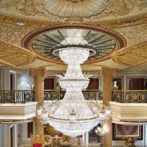 Buy cheap Customized Large Hotel Project French Golden Empire Crystal Chandelier from wholesalers
