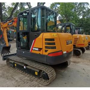 Buy cheap 90% New Second Hand Construction Machine 5T Mini Digger Used Sany SY60C-10 Crawler Excavator from wholesalers