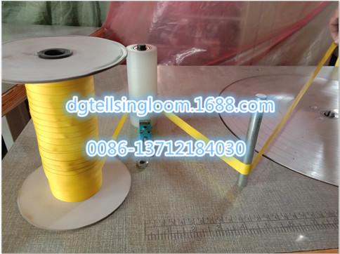 Buy cheap good quality China coiling machine in sales for packing cotton ribbon,riband,elastic strip from wholesalers