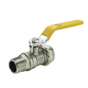 China Tubomart OEM 1/4 Brass Ball Valve Hand Operated Customizable Support For Gas System on sale