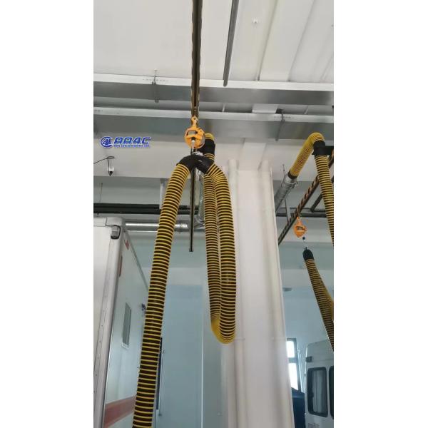 Quality Fire Rescue Vehicles Exhaust Extraction With Magnetic Suction Nozzles for sale