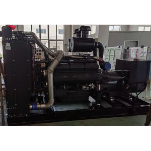 China 750kVA Shangchai Diesel Generator Set Black With Deep Sea Controller on sale