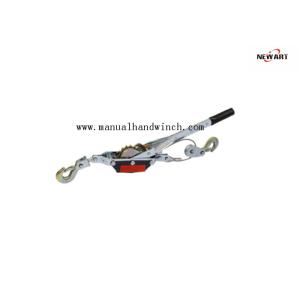 Buy cheap Single Gear Transmission Line Tool 3 Ton With Double Hooks Zinc Coated Surface from wholesalers