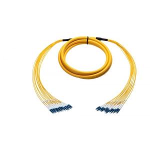 Buy cheap Trunks Fiber Optic Cable Assemblies , Customized Single Mode Fiber Lc To Lc from wholesalers
