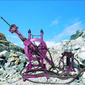 Underground Tunnel Drilling Machine Portable DTH Drilling Equipment Pneumatic