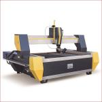 Buy cheap 5 Axis Gantry Waterjet Tile Cutter Metal Stone Glass Aluminum Cutting Machine 37kw from wholesalers