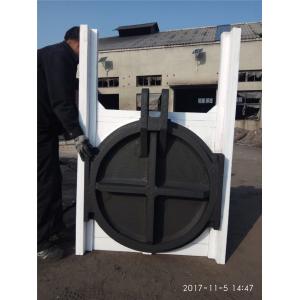 Round Steel Cast Iron Sluice Gates Wall Mounted Sluice Gate For Reservoirs