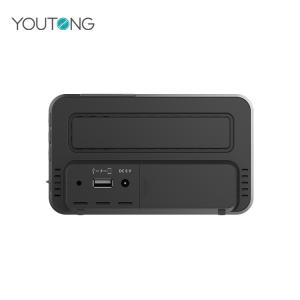 Electronic Digital Motivity Wireless Sensor Thermometer Hygrometer Clock With