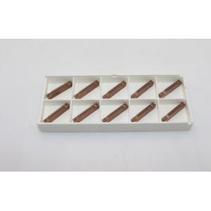 Buy cheap OEM ODM Face Grooving Inserts , Lathe Groove Cutter With Perfect Edge Stability from wholesalers