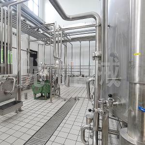 5000LPH UHT Milk Processing Equipments , Aspetic Bottle Packing Milk Production