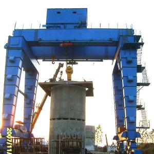 Buy cheap Type U 10T 50/10T Double Beam Crane Span18m Working Class A5 from wholesalers
