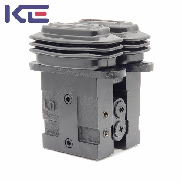 Buy cheap Iron Excavator Hydraulic Foot Pedal Valve With Double Sideway DH-5 Wide Types from wholesalers