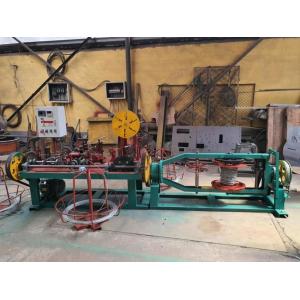 Buy cheap Double Strand Ordinary Barbed Wire Making Machine 70kg/Hour from wholesalers