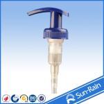 Buy cheap 28/400 blue plastic soap dispenser  lotion pump for body lotion from wholesalers