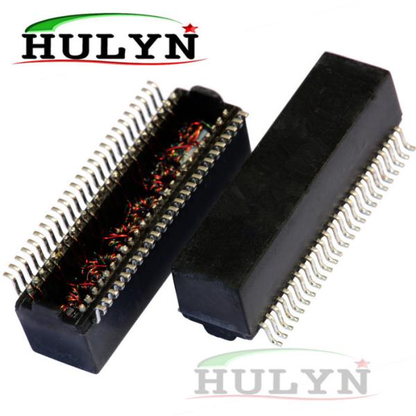 Dual Port, 1000 BASE-T Ethernet Transformer Modules, SMD