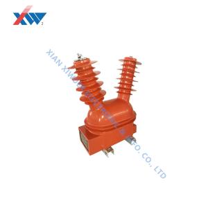 Buy cheap 10kV outdoor voltage transformer MV PT epoxy resin vacuum casting single phase enclosed pillar type voltage sensor from wholesalers