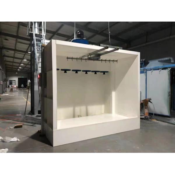 PP Manual Powder Coating Room Dynamic And Static Electric