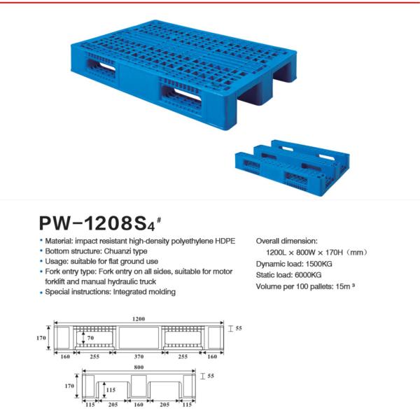 Buy cheap 450pcs MOQ Plastic Stacking Pallet for Industrial Applications from wholesalers