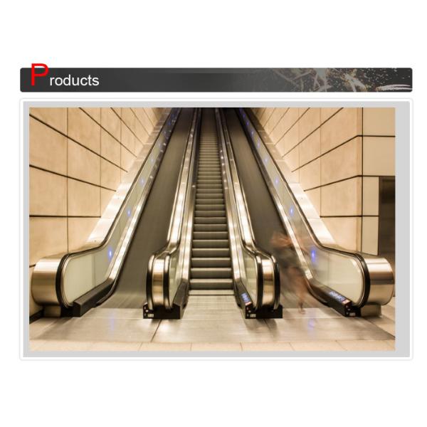 High Capacity Elevator Escalator Commercial Escalator With Vertical Rise Up To