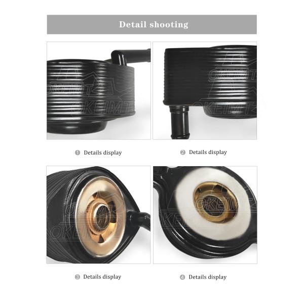 Engine Oil Cooler For ISUZU 4KH1 Apply to Isuzu 897166499 8-97226391-0 8-97081-589-a
