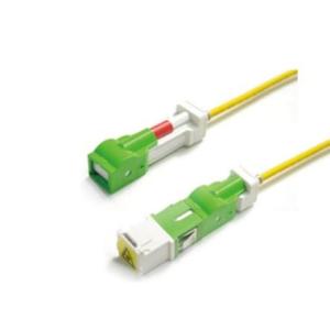 Low Insertion Loss Fiber Optical Patch Cord SC Auto Shutter Connector Adapter