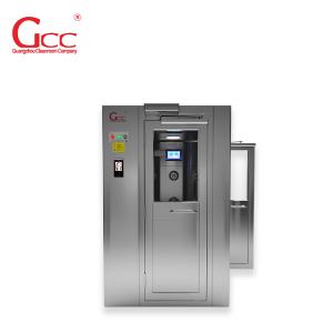 Buy cheap Stainless Steel LED Light Cleanroom Air Shower Passthrough Booth from wholesalers